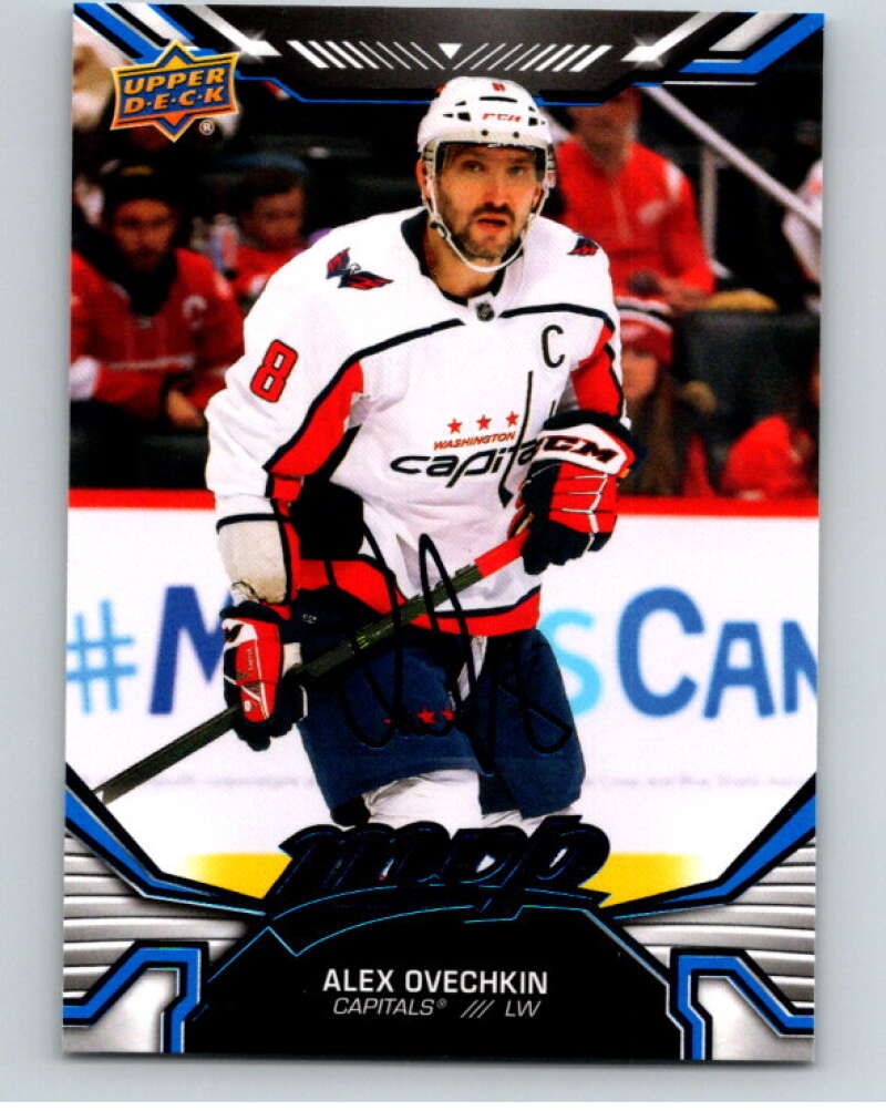 2022-23 UD MVP Blue Script #217 Alex Ovechkin Washington Capitals V86277 Image 1