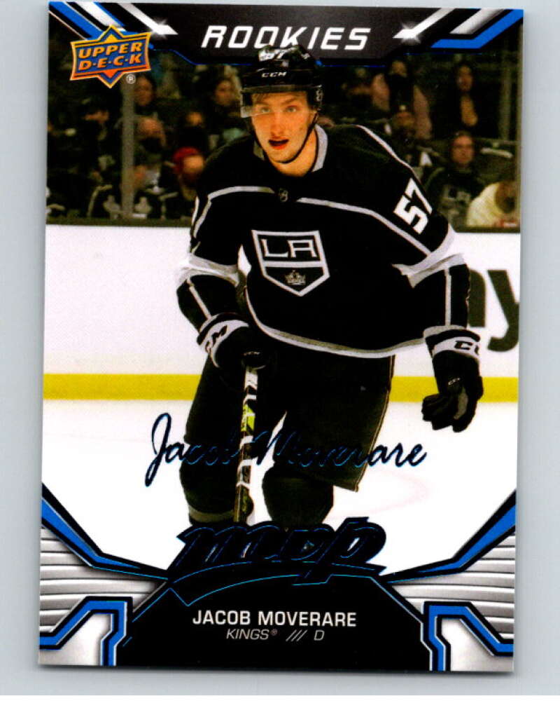 2022-23 UD MVP Blue Script #224 Jacob Moverare RC Rookie Kings V86284 Image 1