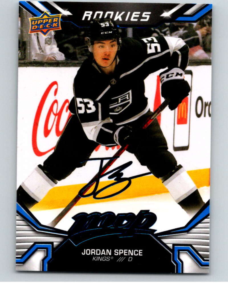 2022-23 UD MVP Blue Script #249 Jordan Spence RC Rookie Kings V86306 Image 1