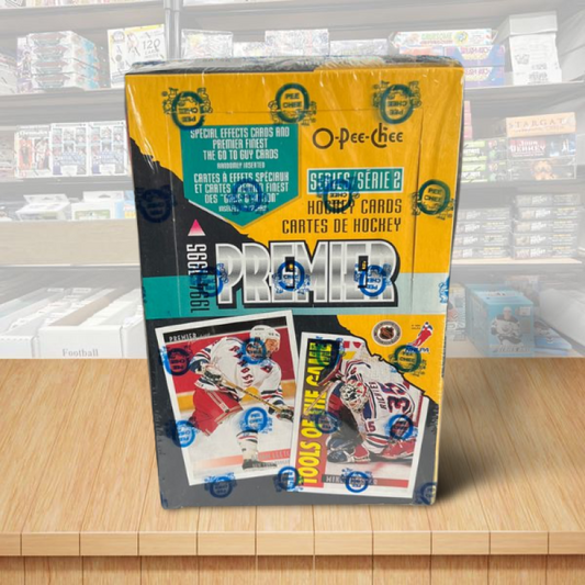 1994-95 O-Pee-Chee Premier Series 2 Hockey Hobby Factory Box - 36 Packs  Image 1