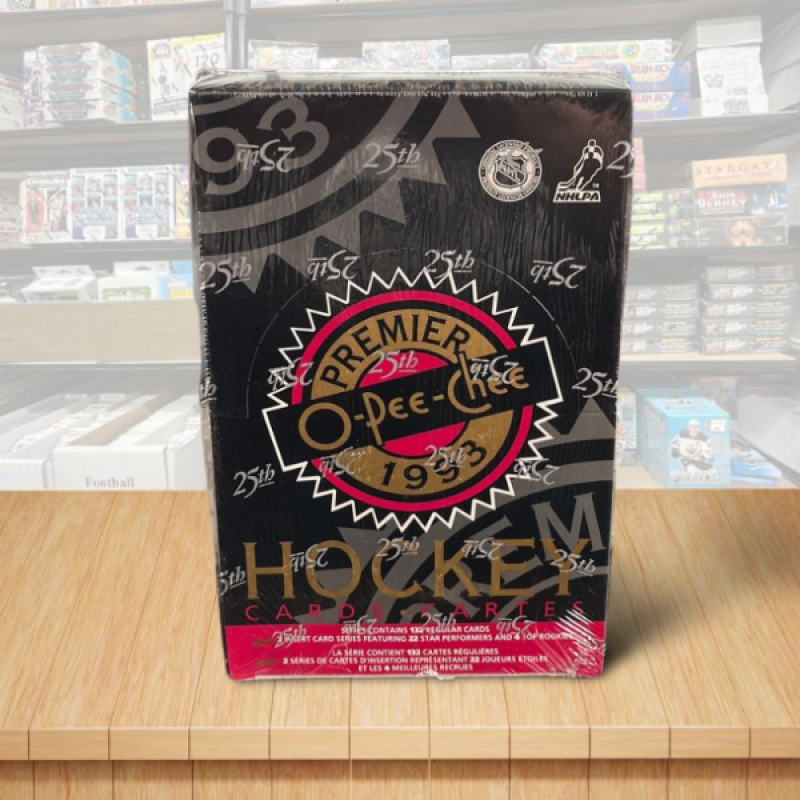 1992-93 O-Pee-Chee Premier Hockey Hobby Box - 36 Packs Per Box Image 1
