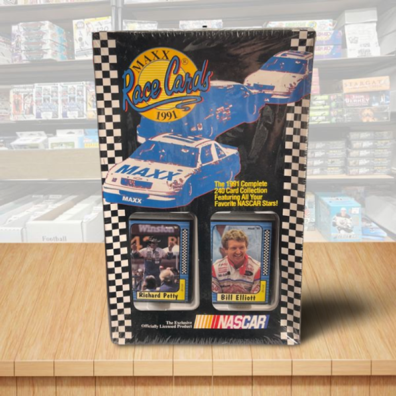 1991 Nascar Maxx Edition Sealed Factory Box - 240 Card Set Image 1