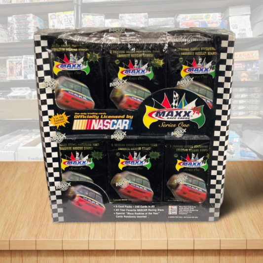 1994 Nascar Maxx Series 1 Race Sealed Factory Box - 90 Packs Per Box Image 1