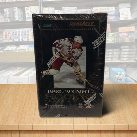1992-93 Pinnacle American Edition Hockey Hobby Box - 36 Packs Per Box Image 1
