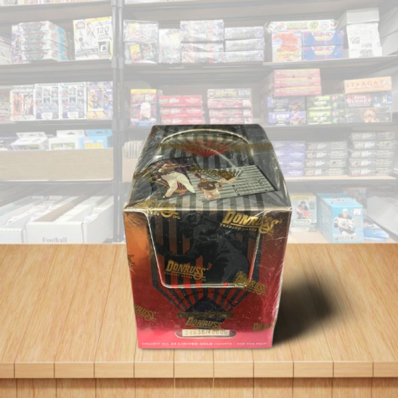 1995 Donruss Leaf Limited Series 1 Baseball Hobby Sealed Box - 20 Packs Per Box Image 1