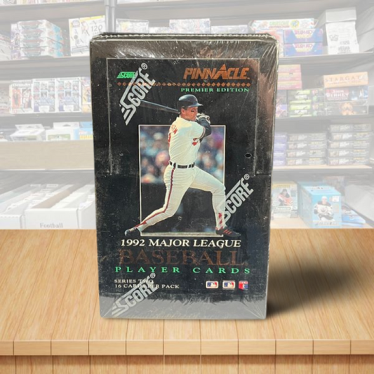 1992 Pinnacle Series 2 Baseball Hobby Sealed Box - 36 Packs Per Box Image 1