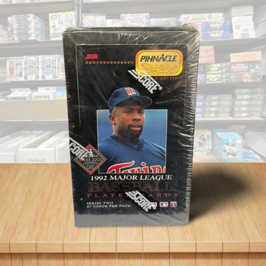 1992 Pinnacle Series 2 Baseball Hobby Sealed FAT PACK Box - 36 Packs Per Box Image 1