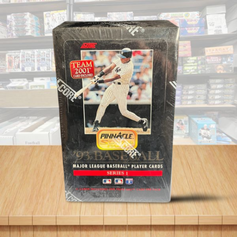 1993 Pinnacle Series 1 Baseball Hobby Sealed FAT PACK Box - 36 Packs Per Box Image 1