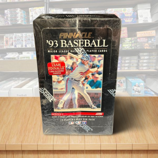 1993 Pinnacle Series 1 Baseball Hobby Sealed Box - 36 Packs Per Box Image 1