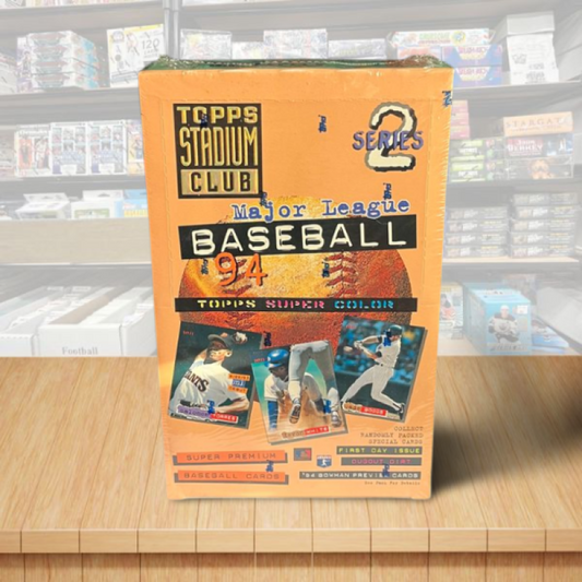 1994 Topps Stadium Club Series 2 Baseball Hobby Sealed Box - 36 Packs Per Box Image 1