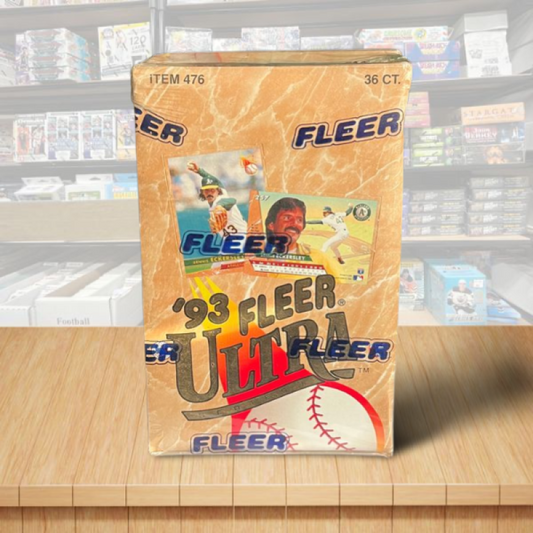 1993 Fleer Ultra Series 1 Baseball Hobby Sealed Box - 36 Packs Per Box Image 1