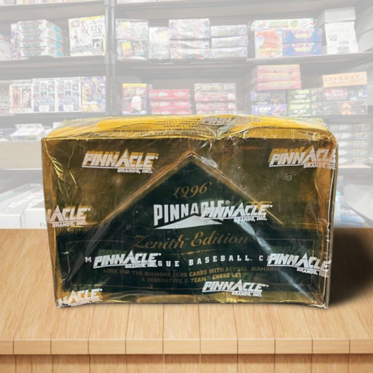 1996 Pinnacle Zenith Baseball Hobby Sealed Box - 24 Packs Per Box Image 1