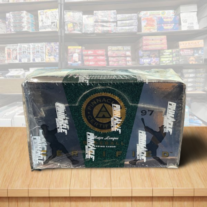 1997 Pinnacle Certified Baseball Hobby Sealed Box - 20 Packs Per Box Image 1
