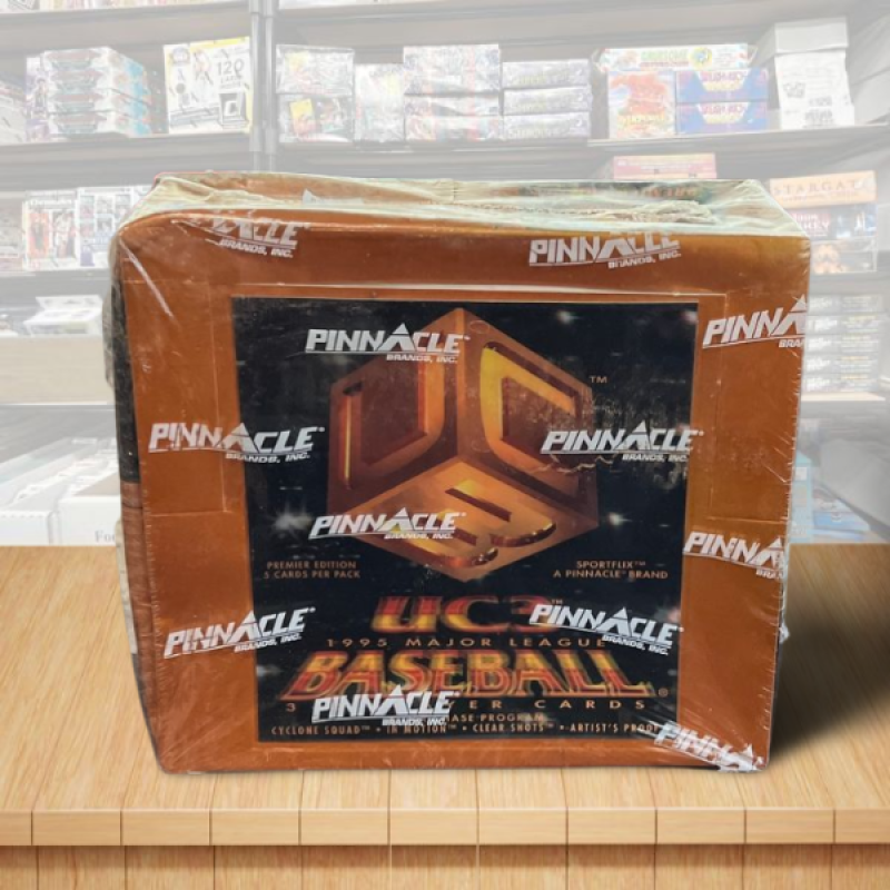 1995 Pinnacle UC3 3-D Baseball Hobby Sealed Box - 36 Packs Per Box Image 1