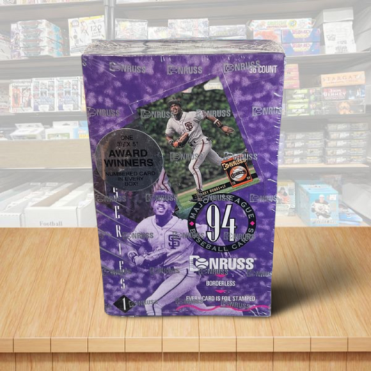1994 Donruss Series 1 Baseball Hobby Sealed Box - 36 Packs Per Box - 3x5 Bonus Card Image 1
