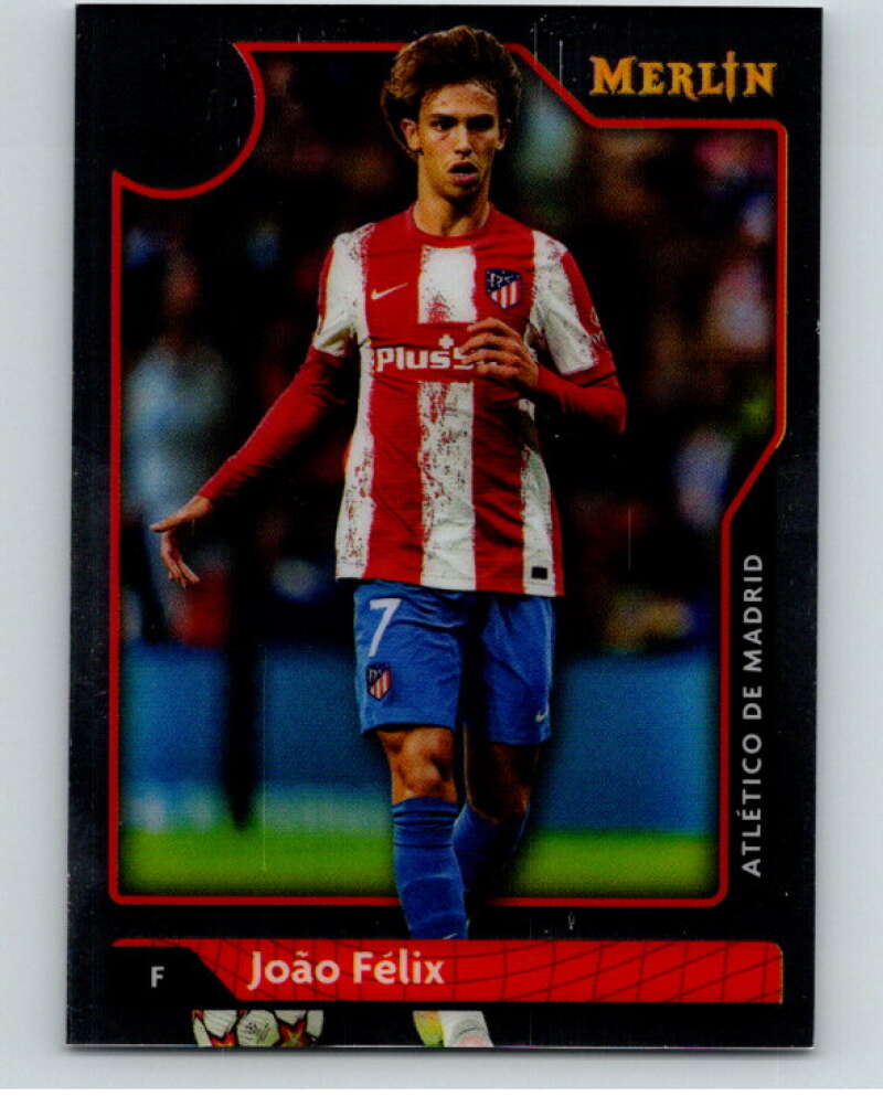 2021-22 Merlin Chrome UEFA Champions League #14 Joao Felix V86333 Image 1