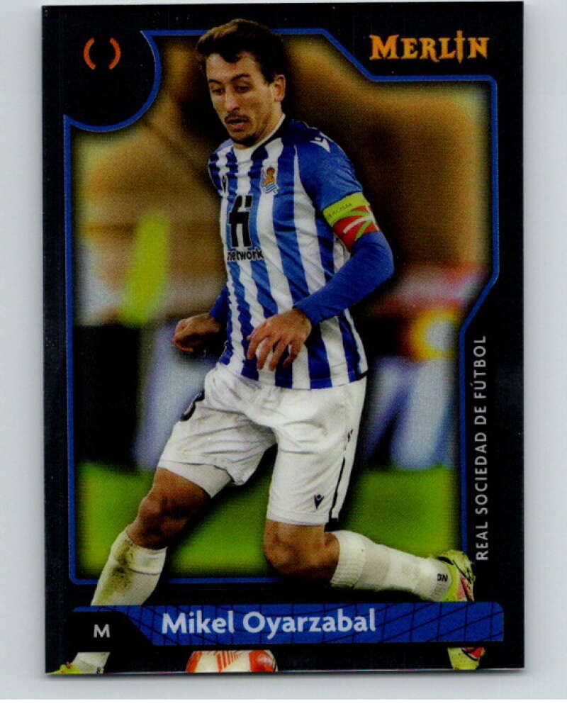 2021-22 Merlin Chrome UEFA Champions League #37 Mikel Oyarzabal V86334 Image 1