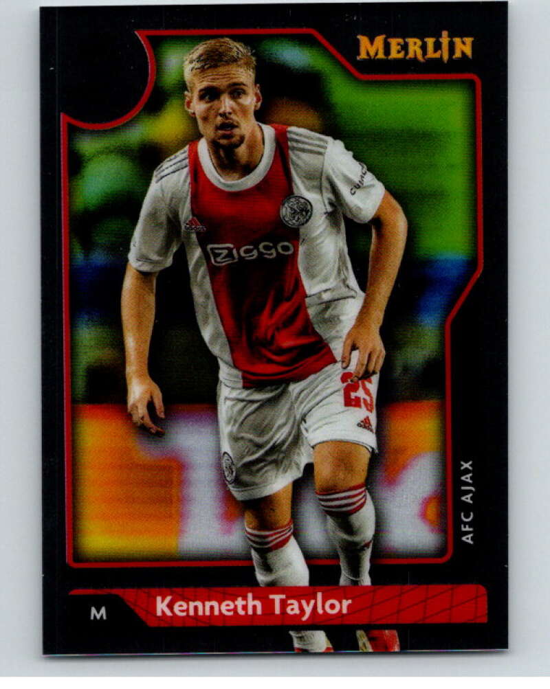 2021-22 Merlin Chrome UEFA Champions League #47 Kenneth Taylor V86338 Image 1