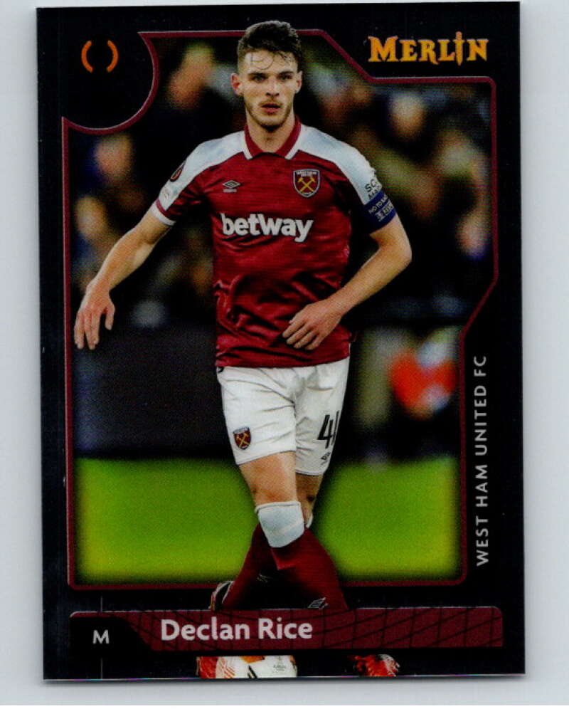 2021-22 Merlin Chrome UEFA Champions League #51 Declan Rice V86339 Image 1