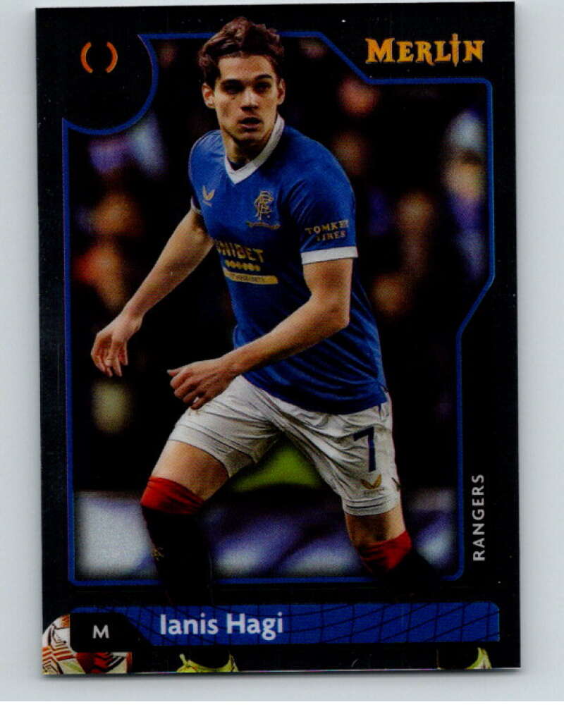 2021-22 Merlin Chrome UEFA Champions League #65 Ianis Hagi V86344 Image 1