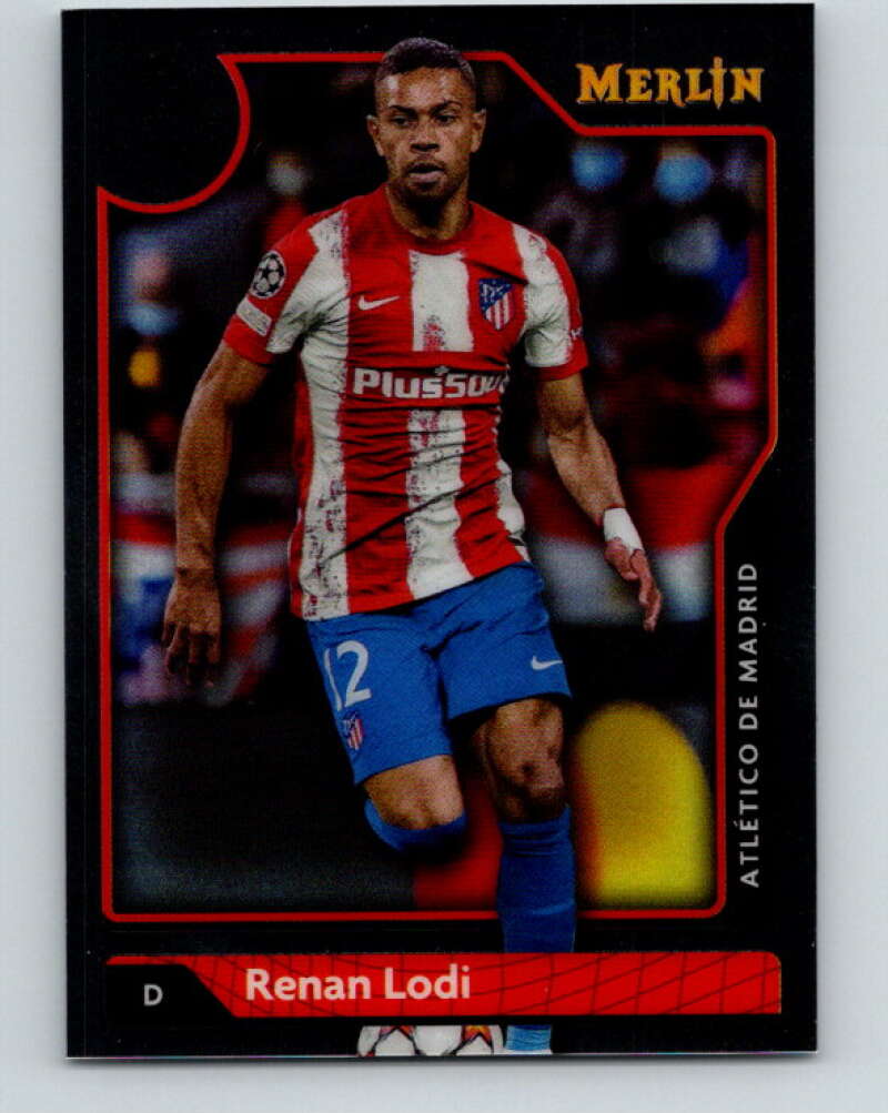 2021-22 Merlin Chrome UEFA Champions League #112 Renan Lodi V86352 Image 1