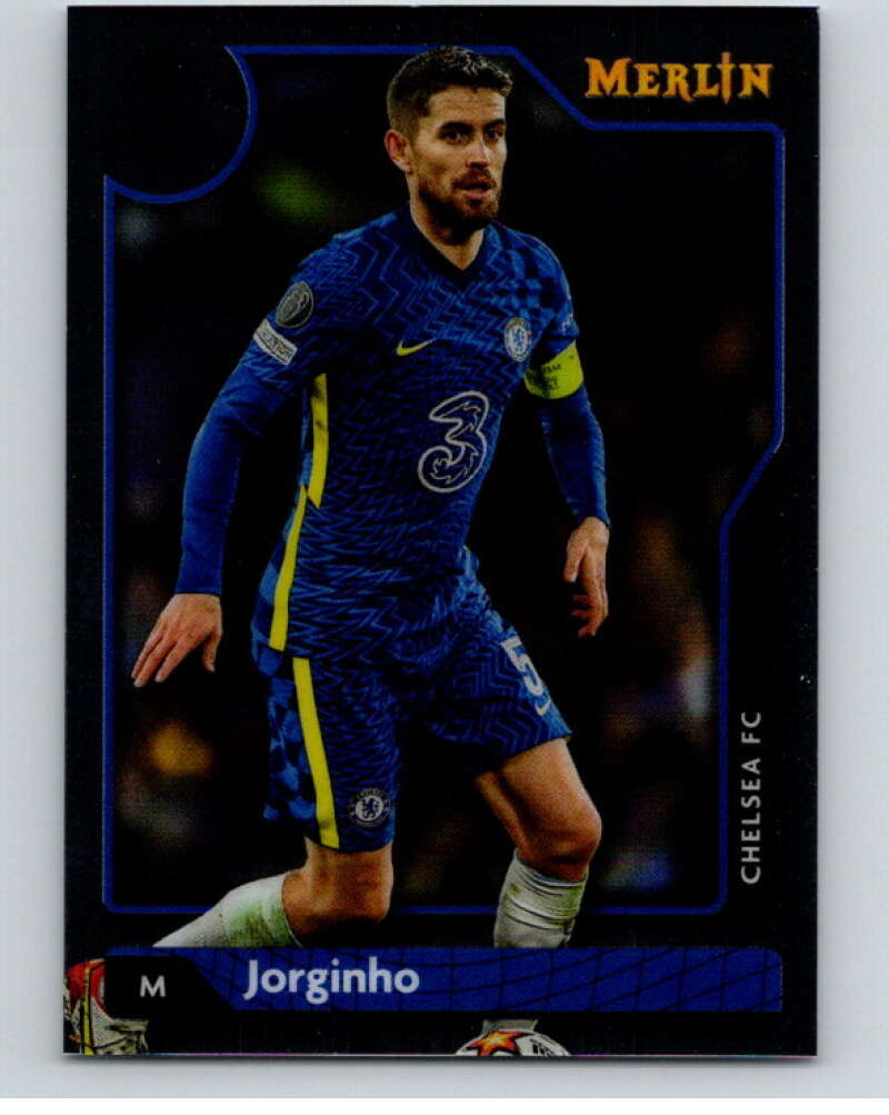 2021-22 Merlin Chrome UEFA Champions League #115 Jorginho V86355 Image 1