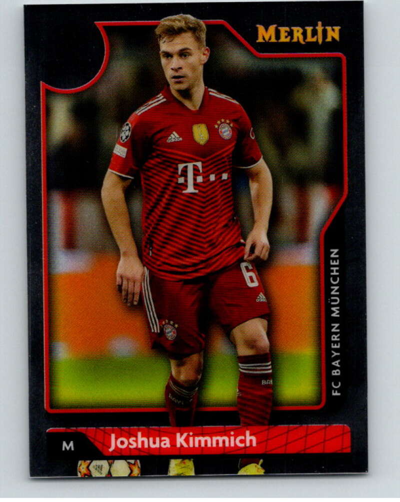2021-22 Merlin Chrome UEFA Champions League #118 Joshua Kimmich V86357 Image 1