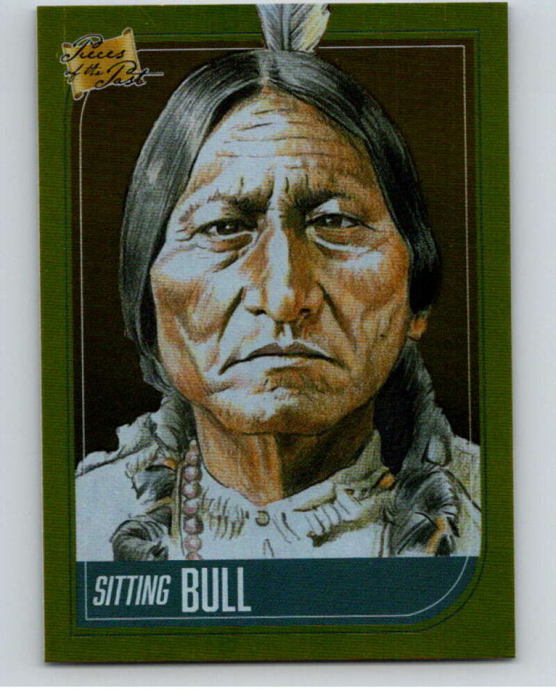 2021 Pieces of the Past Historical Gold Foil #49 Sitting Bull V86429 Image 1