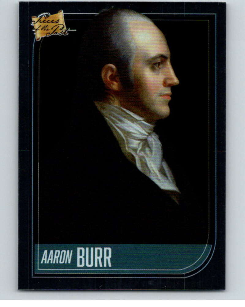 2021 Pieces of the Past Historical #13 Aaron Burr V86447 Image 1