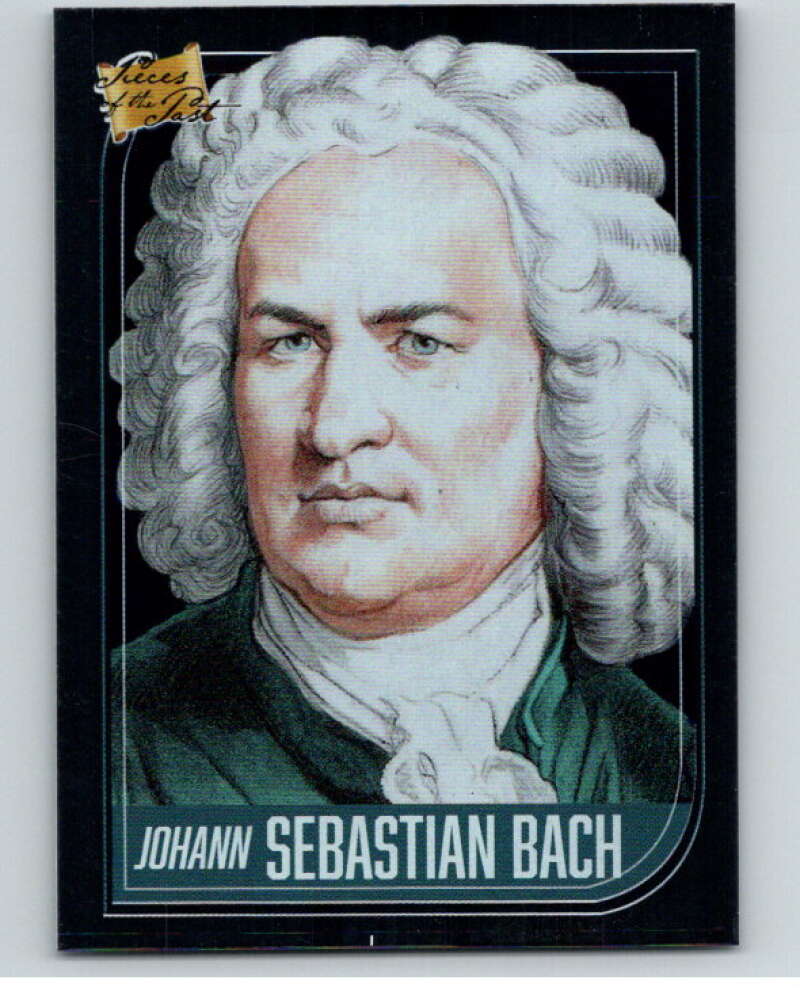 2021 Pieces of the Past Historical #35 Johann Sebastian Bach V86455 Image 1