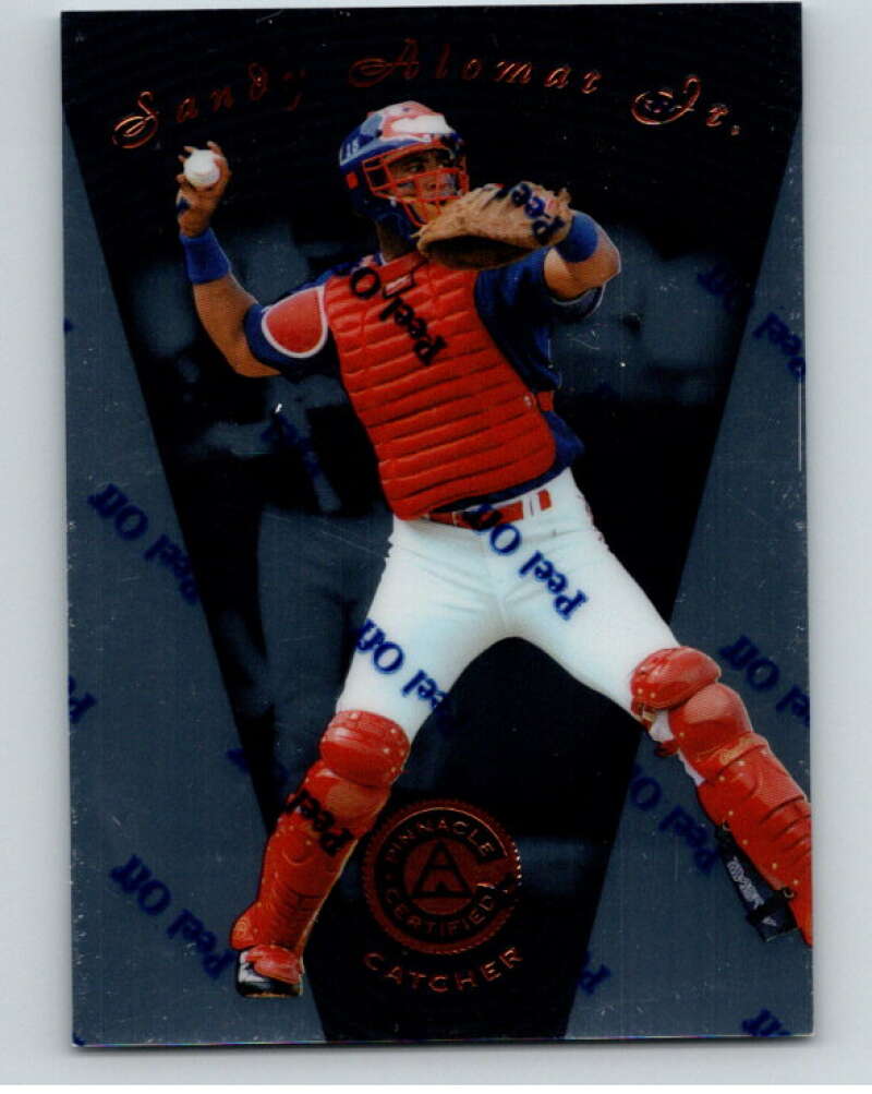 1997 Pinnacle Certified Baseball #12 Sandy Alomar Jr. Cleveland Indians V86478 Image 1