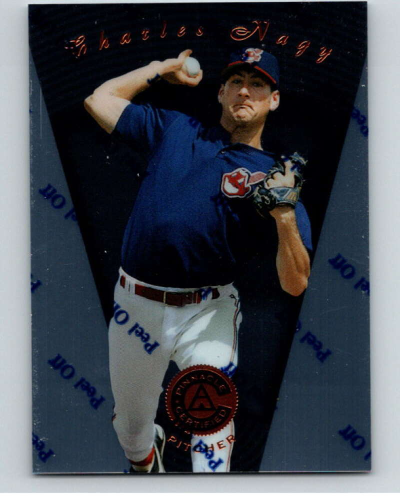 1997 Pinnacle Certified Baseball #29 Charles Nagy  Cleveland Indians  V86495 Image 1