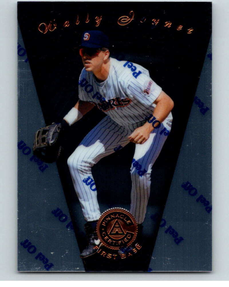 1997 Pinnacle Certified Baseball #33 Wally Joyner San Diego Padres V86499 Image 1