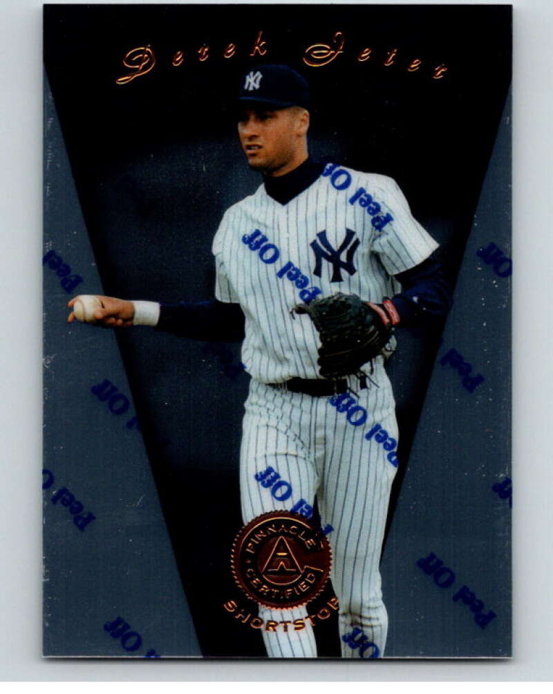 1997 Pinnacle Certified Baseball #51 Derek Jeter New York Yankees V86517 Image 1