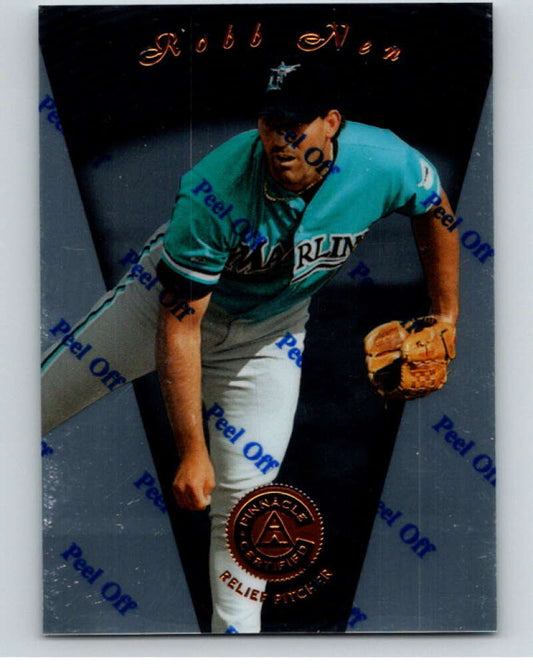 1997 Pinnacle Certified Baseball #60 Robb Nen  Florida Marlins  V86526 Image 1