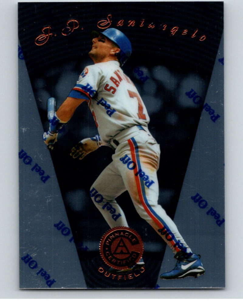 1997 Pinnacle Certified Baseball #70 F.P. Santangelo  Montreal Expos  V86536 Image 1