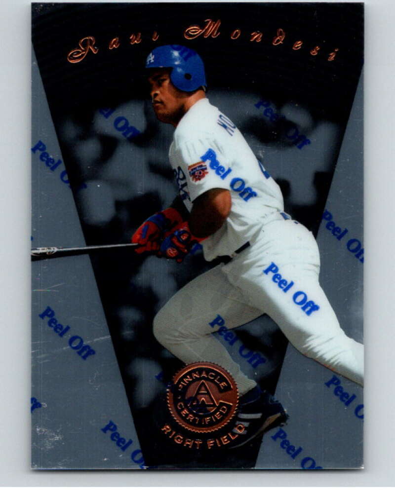 1997 Pinnacle Certified Baseball #74 Raul Mondesi Los Angeles Dodgers V86540 Image 1