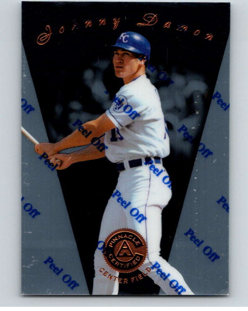 1997 Pinnacle Certified Baseball #104 Johnny Damon Kansas City Royals V86570 Image 1