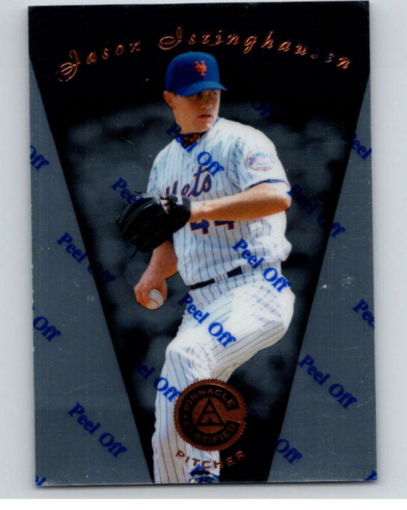 1997 Pinnacle Certified Baseball #105 Jason Isringhausen New York Mets V86571 Image 1