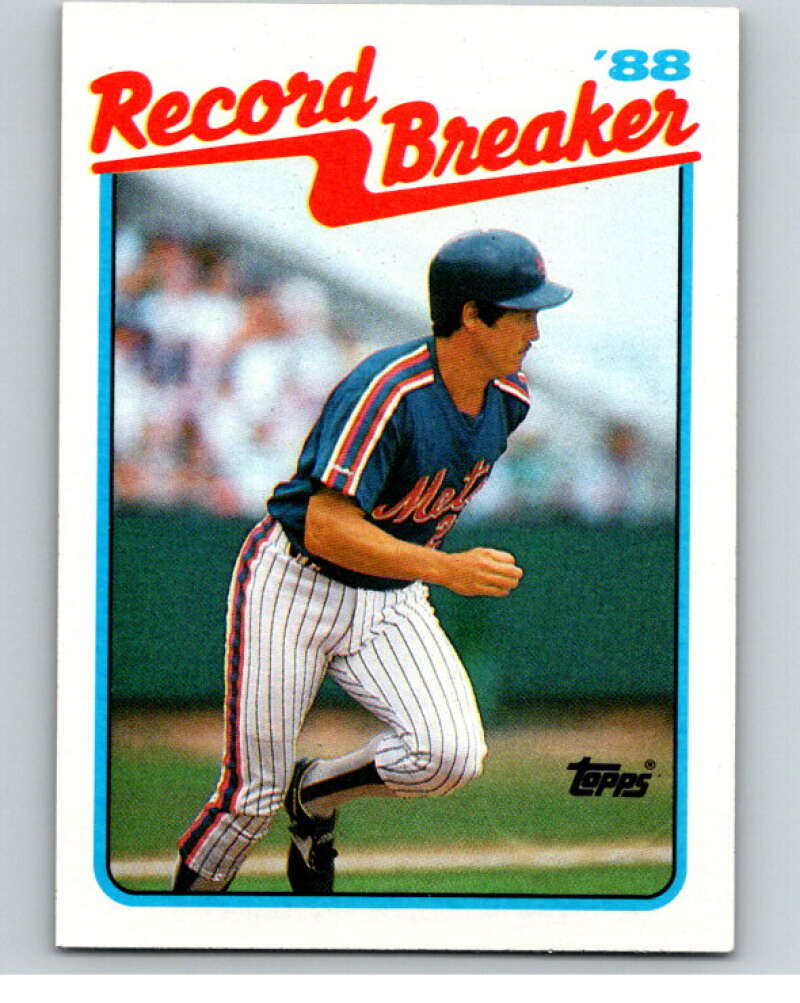 1989 Topps Baseball #7 Kevin McReynolds RB New York Mets Image 1