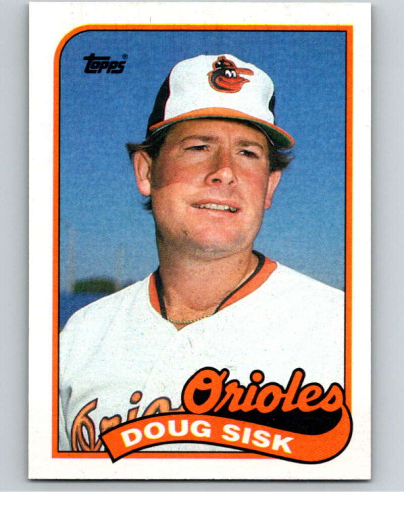1989 Topps Baseball #13 Doug Sisk Baltimore Orioles Image 1