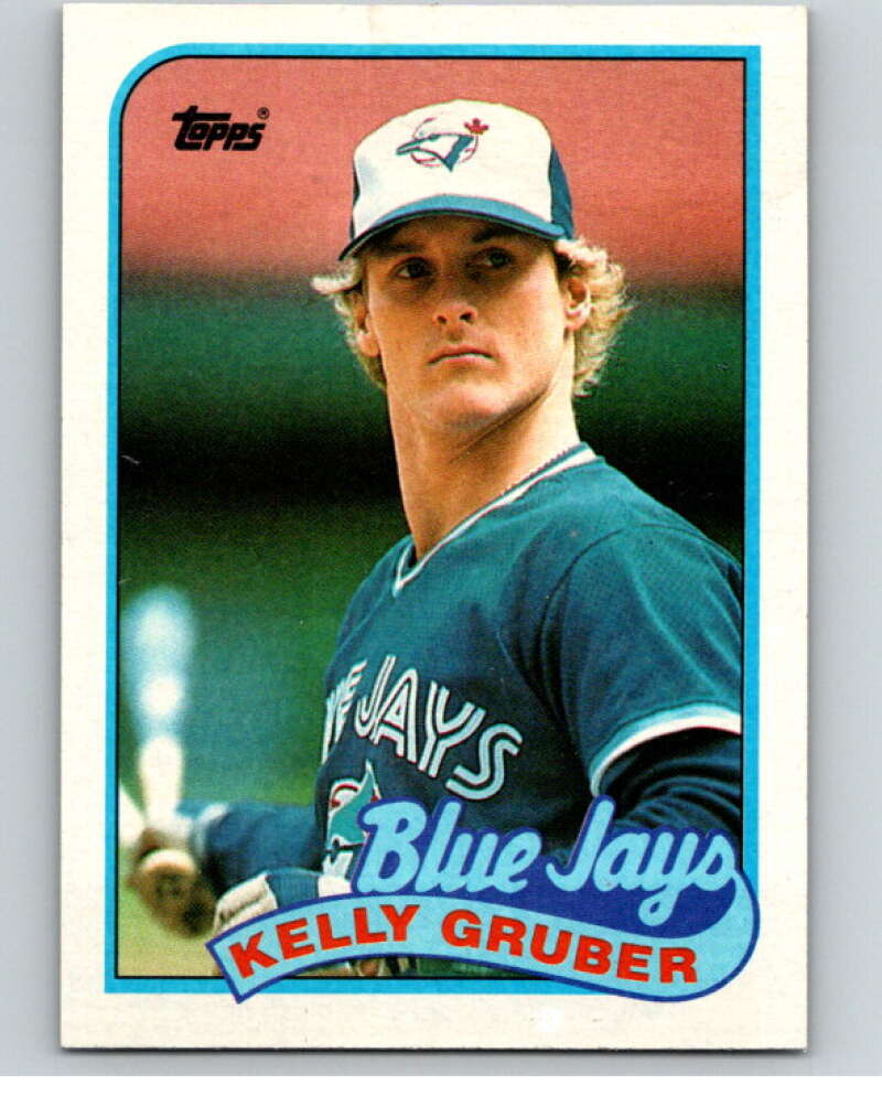 1989 Topps Baseball #29 Kelly Gruber Toronto Blue Jays