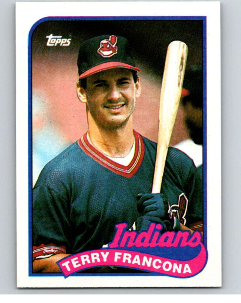 1989 Topps Baseball #31 Terry Francona Cleveland Indians Image 1