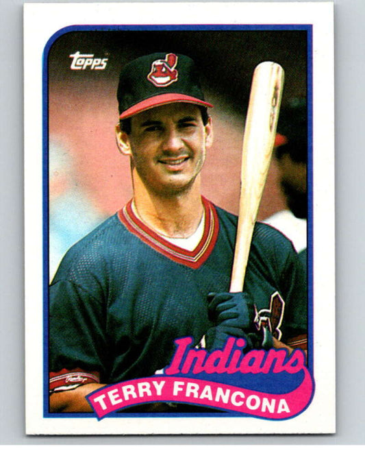 1989 Topps Baseball #31 Terry Francona  Cleveland Indians  Image 1
