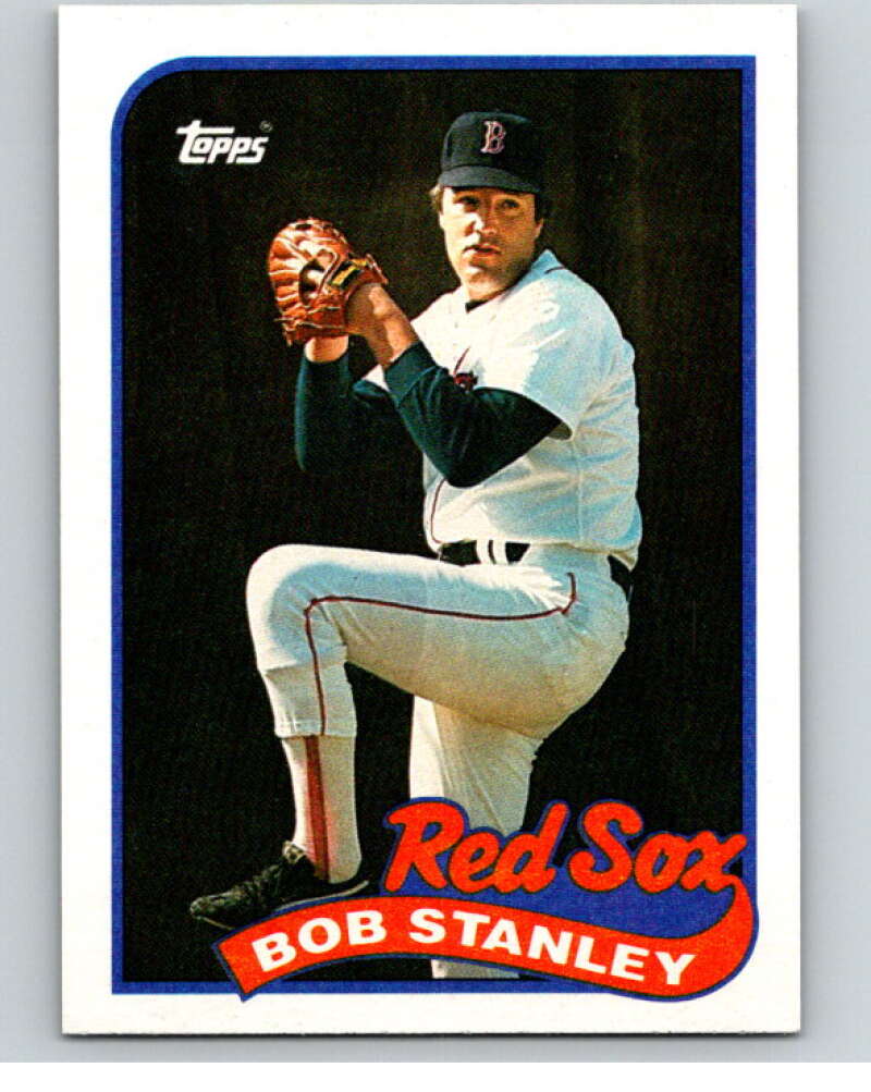 1989 Topps Baseball #37 Bob Stanley Boston Red Sox Image 1