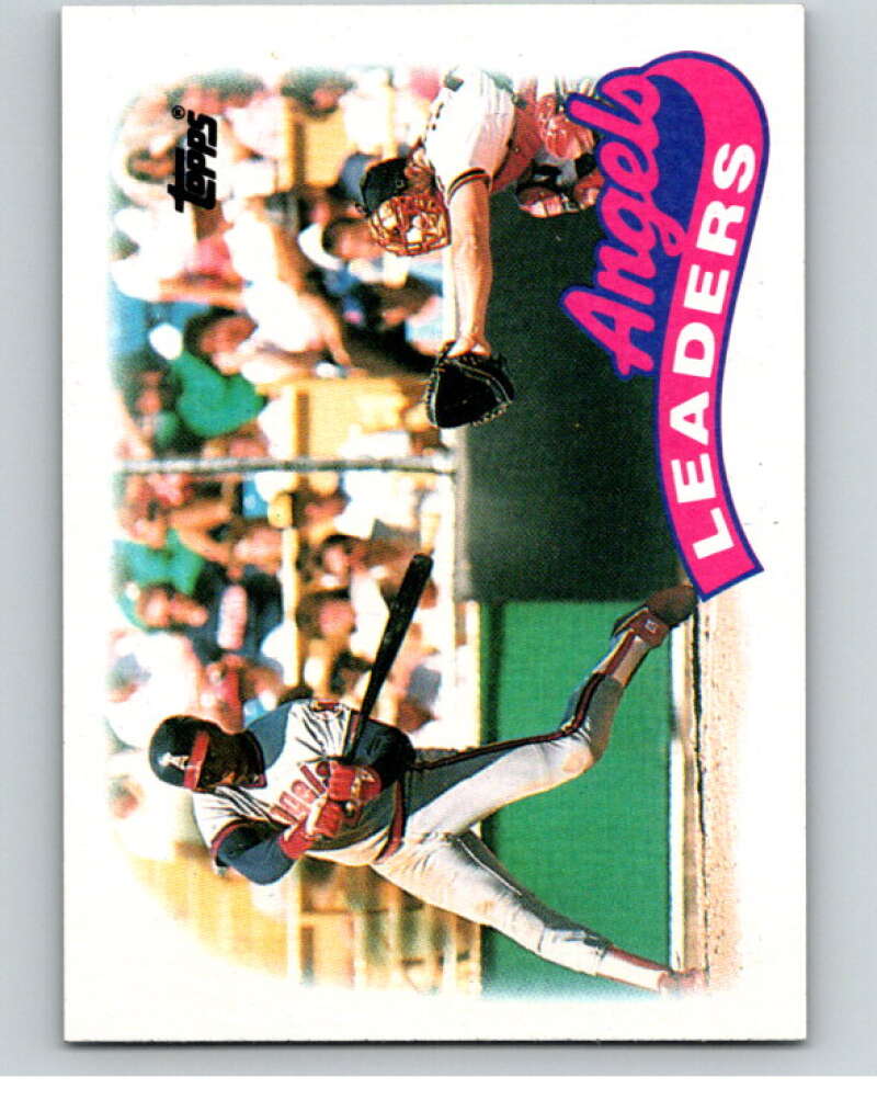 1989 Topps Baseball #51 Chili Davis California Angels TL California Angels Image 1