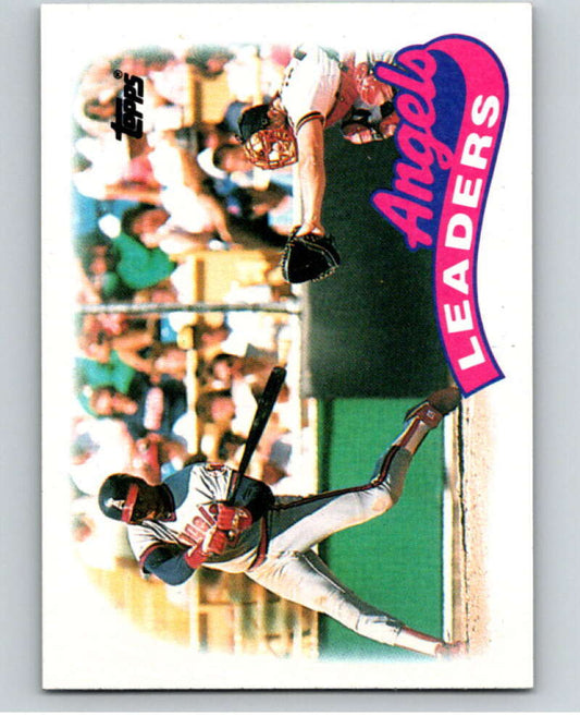 1989 Topps Baseball #51 Chili Davis California Angels TL  California Angels  Image 1