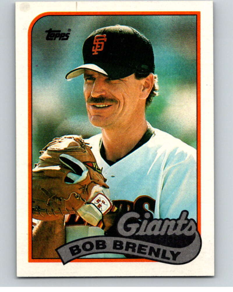 1989 Topps Baseball #52 Bob Brenly San Francisco Giants Image 1