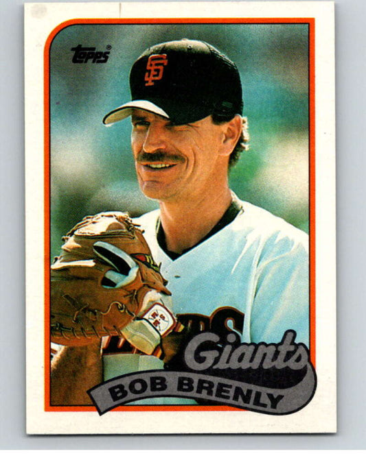 1989 Topps Baseball #52 Bob Brenly  San Francisco Giants  Image 1