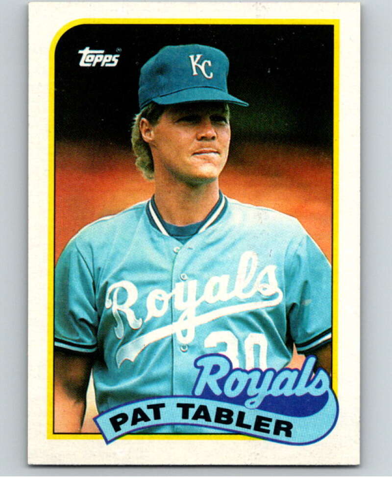 1989 Topps Baseball #56 Pat Tabler Kansas City Royals Image 1
